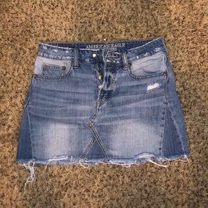 American Eagle jean skirt